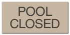 North Carolina Pool Closed Sign