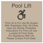 Pool Lift Rules w/Dynamic ISA Symbol - Large