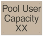 Pool/Spa User Capacity