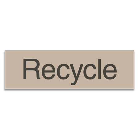 Recycling ID Signs