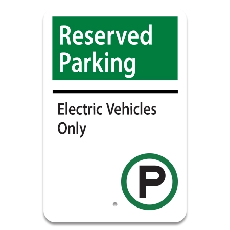 Reserved Parking / Electric Vehicles Only