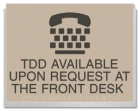 Telephone/TDD w/Symbol