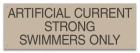 Wisconsin Artificial Current Pool Sign