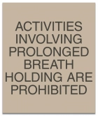 Wisconsin Breath Holding Pool Sign