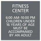 8-Line Common Room Sign