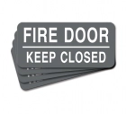 Fire Door - Keep Closed Label - 4 Pack