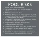 Georgia Pool Risks Warning Sign