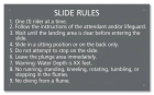 Indiana Water Slide Rules