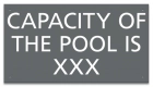 Montana Pool Capacity Sign