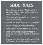 Montana Slide Rules Sign