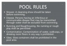 State Pool Sign - Pool Rules - Idaho Compliant