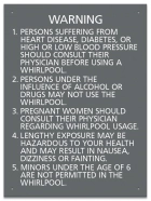 Wisconsin Spa Rules Sign