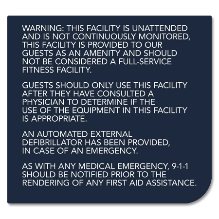 Automatic External Defibrillator Sign