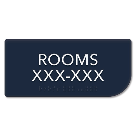 Corridor Room Identification Sign