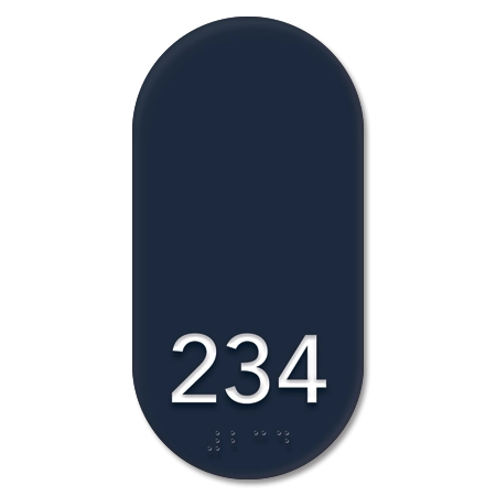 Room Number Sign