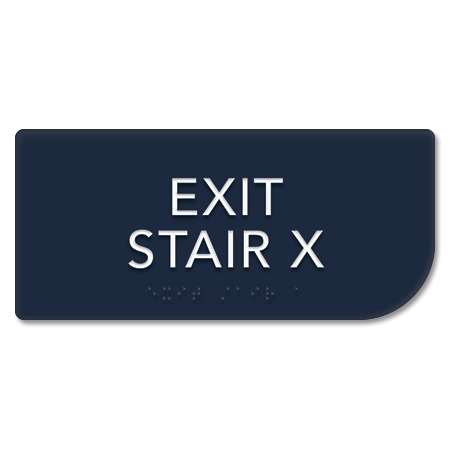 Stairway Exit Sign - DC Compliant