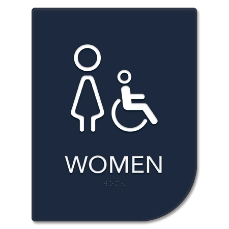 Women Sign w/Female & ISA Symbols