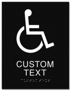 2-Line Custom Regulatory Sign