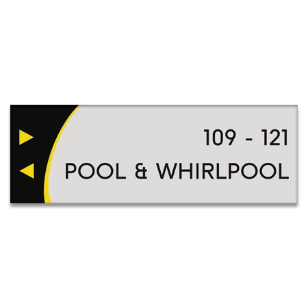 2-Line Directional Sign