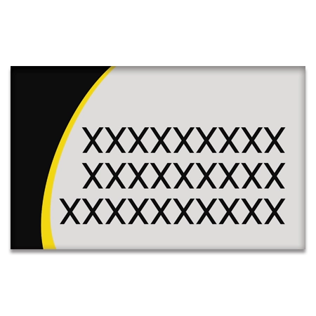 3-Line Informational Sign