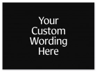 4-Line Custom General Information - Small