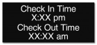 4-Line Informational Sign