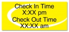 4-Line Informational Sign