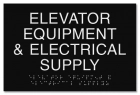 4-Line Room Sign