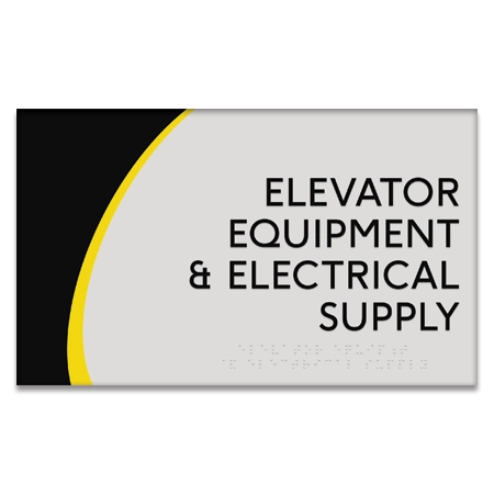 4-Line Room Sign