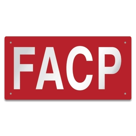 Fire Alarm Control Panel (FACP) Sign