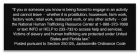 Jacksonville, Florida Human Trafficking Notice - Acrylic