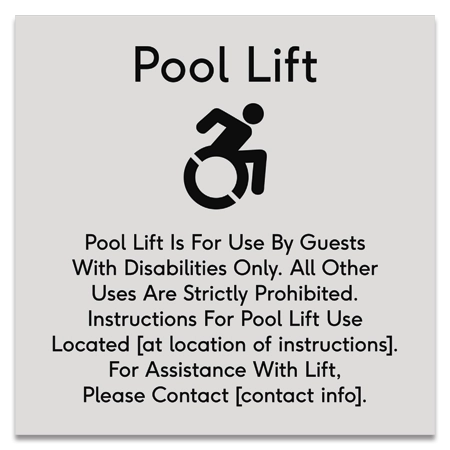 Pool Lift Rules w/Dynamic ISA Symbol