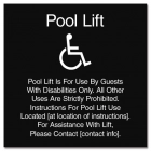 Pool Lift Rules w/ISA Symbol