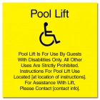 Pool Lift Rules w/ISA Symbol