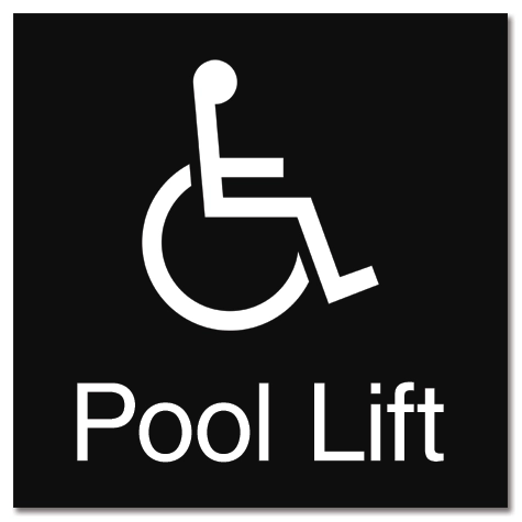 Pool Lift w/ISA Symbol