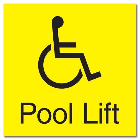 Pool Lift w/ISA Symbol