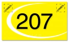 Room Number Sign w/Symbols