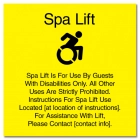 Spa Lift Rules w/Dynamic ISA Symbol