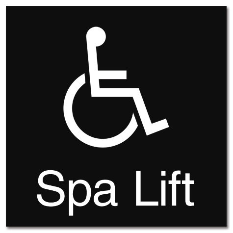 Spa Lift w/ISA Symbol