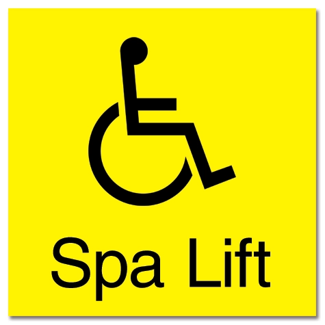 Spa Lift w/ISA Symbol