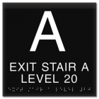 Stairway ID Sign - NYC Compliant
