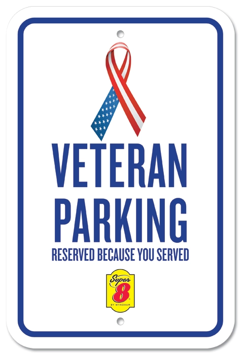 Veteran Parking Sign