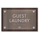 2-Line Common Room w/No Smoking Symbol