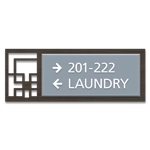 2-Line Directional Sign