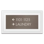 2-Line Directional Sign