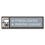 2-Line Directional Sign (Extended Width)