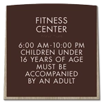 8-Line Common Room Sign