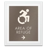 Accessible Direction Sign w/ Dynamic ISA