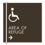 Accessible Direction Sign w/ ISA
