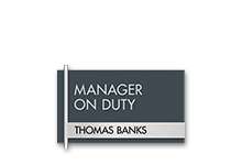 Manager on Duty Signs